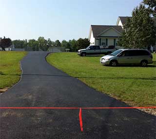 Fredericksburg driveway paving